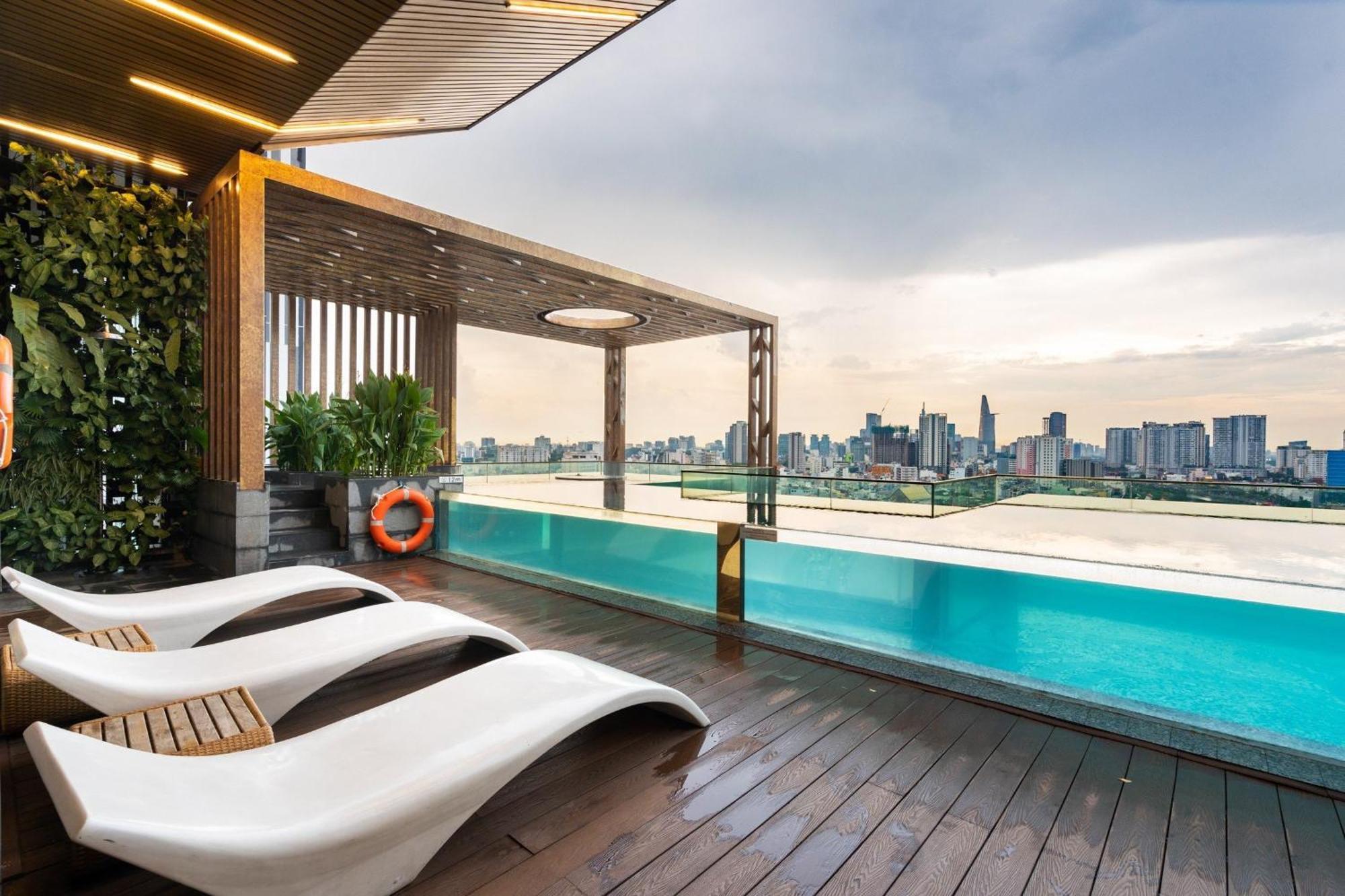 Exclusive 2-3 Bedroom Apartment In District 1 Free Pool Gym Sauna 胡志明市 外观 照片