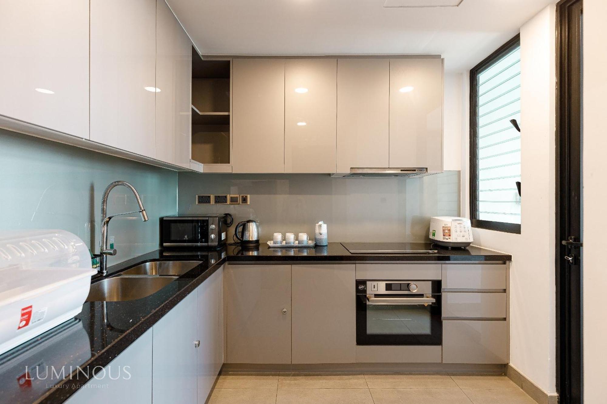 Exclusive 2-3 Bedroom Apartment In District 1 Free Pool Gym Sauna 胡志明市 外观 照片