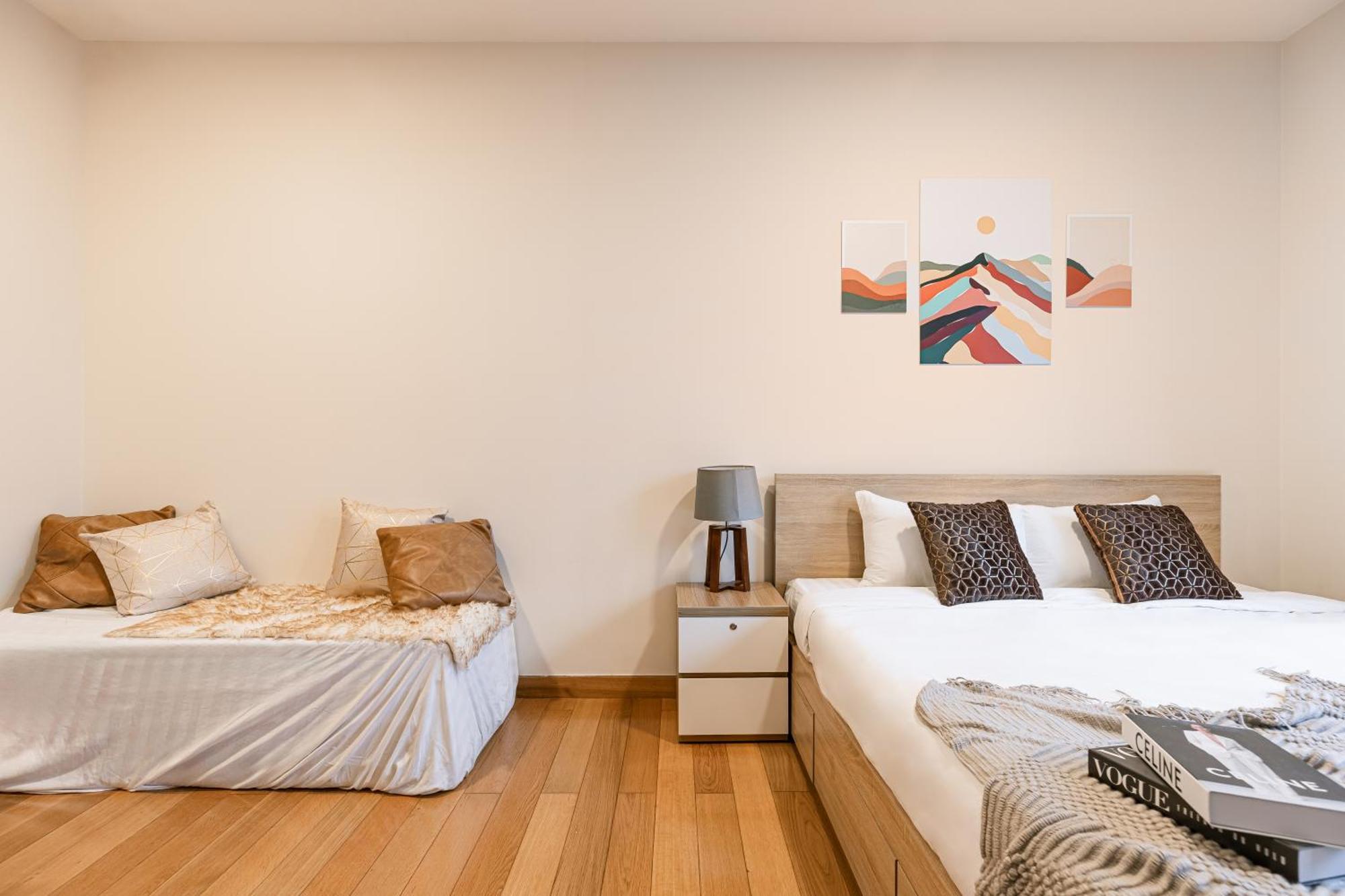 Exclusive 2-3 Bedroom Apartment In District 1 Free Pool Gym Sauna 胡志明市 外观 照片