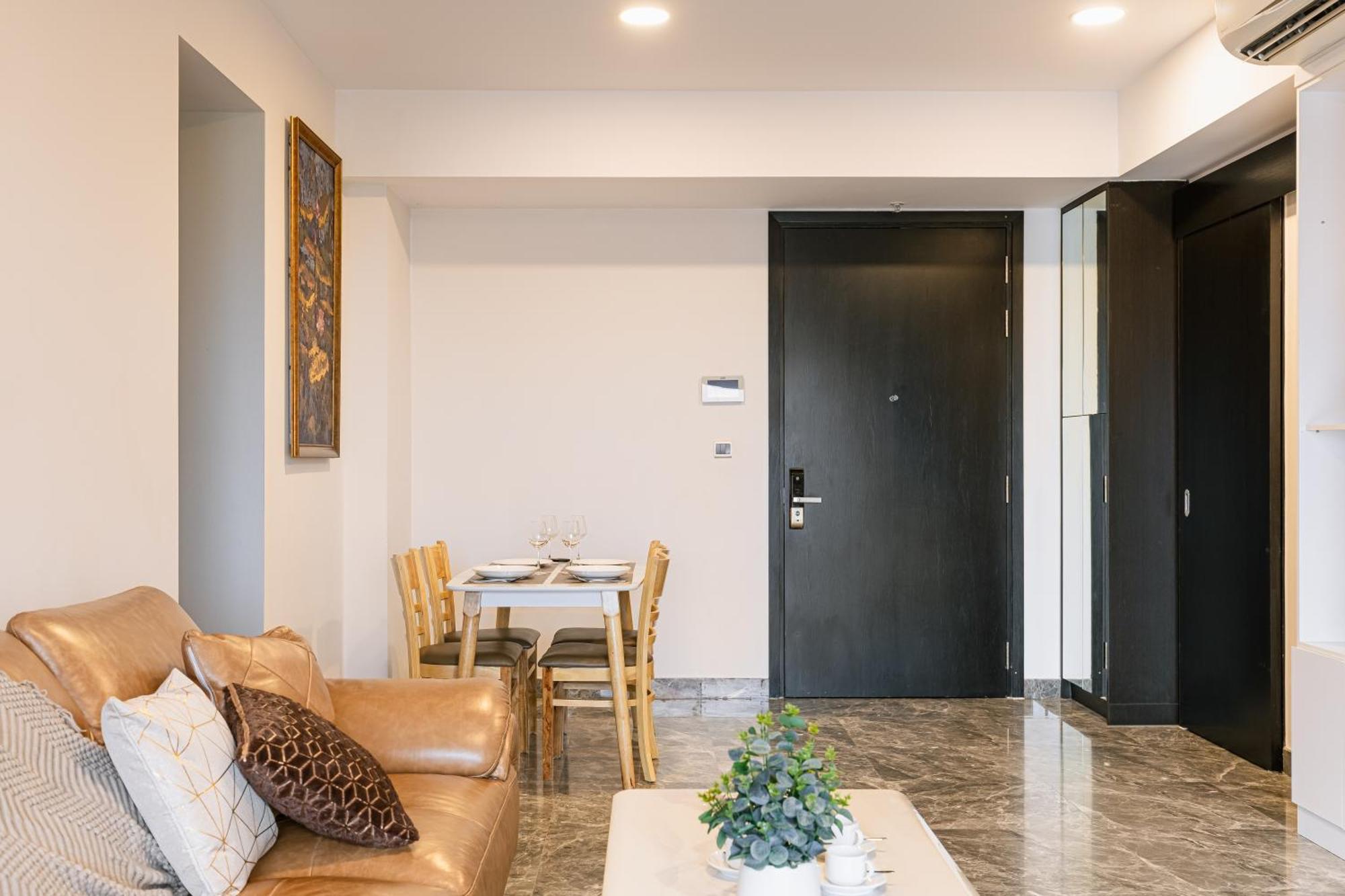 Exclusive 2-3 Bedroom Apartment In District 1 Free Pool Gym Sauna 胡志明市 外观 照片