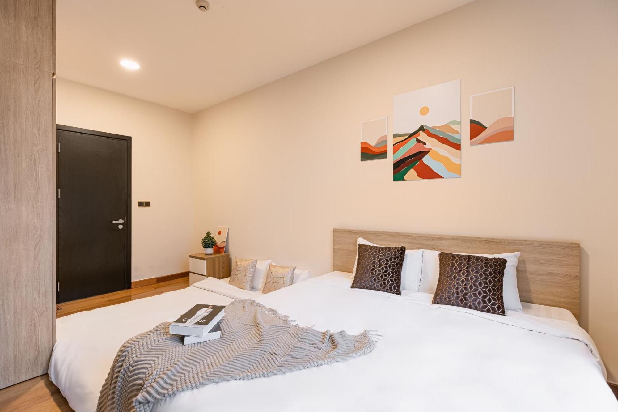 2-3 Bedroom Apartment In District 1 D1Mension Free Pick Up 胡志明市 外观 照片