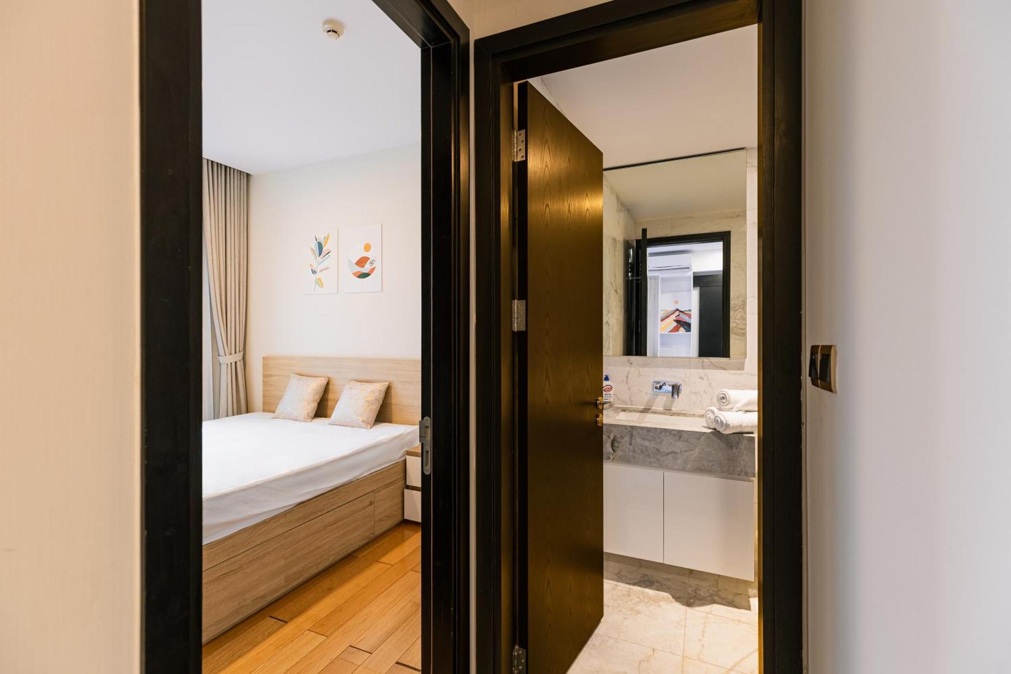 Exclusive 2-3 Bedroom Apartment In District 1 Free Pool Gym Sauna 胡志明市 外观 照片