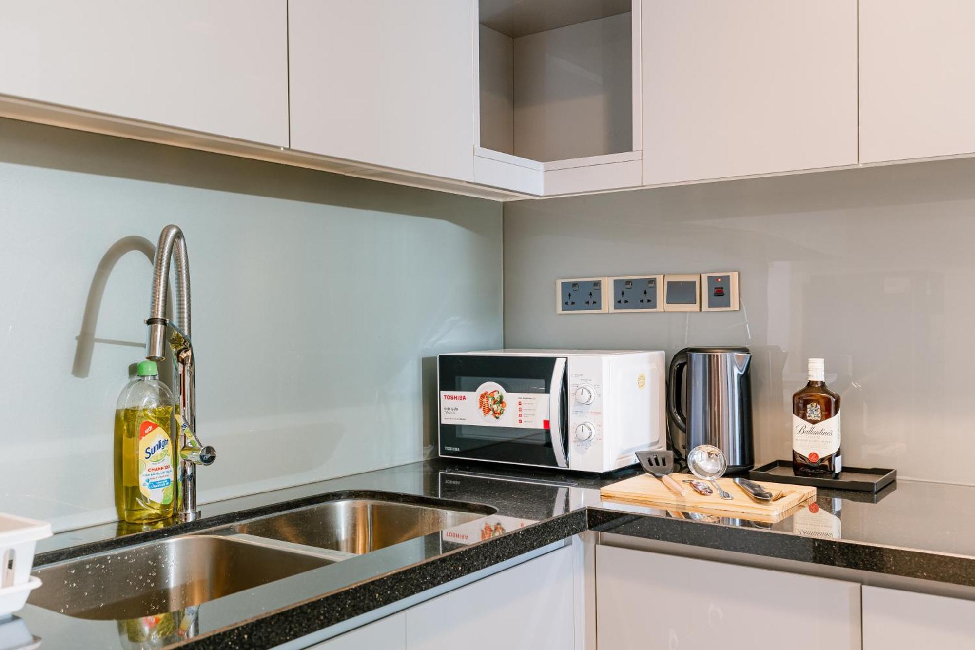 2-3 Bedroom Apartment In District 1 D1Mension Free Pick Up 胡志明市 外观 照片